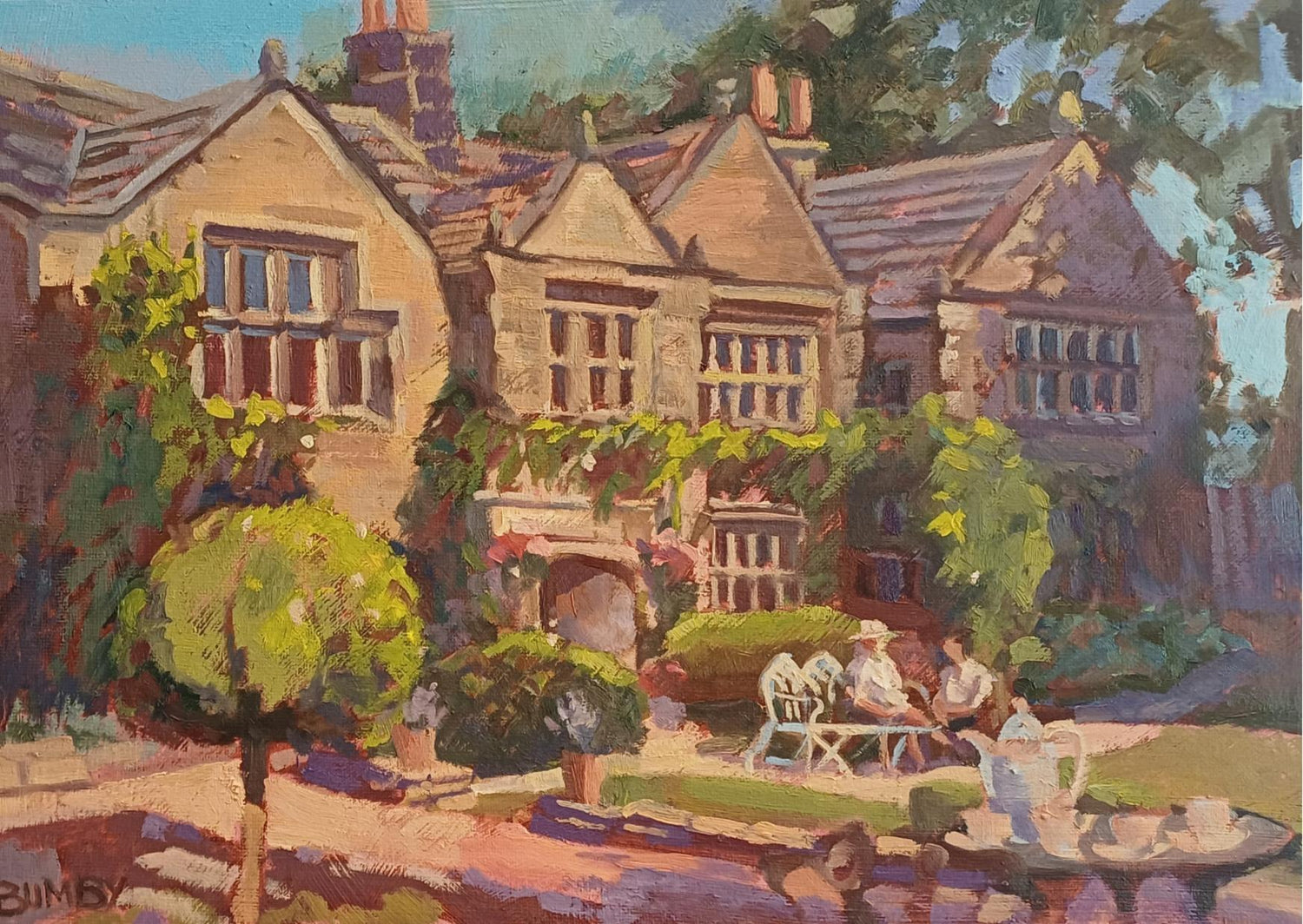 Pamela Bumby - "Tete a Tate, Holdsworth House"