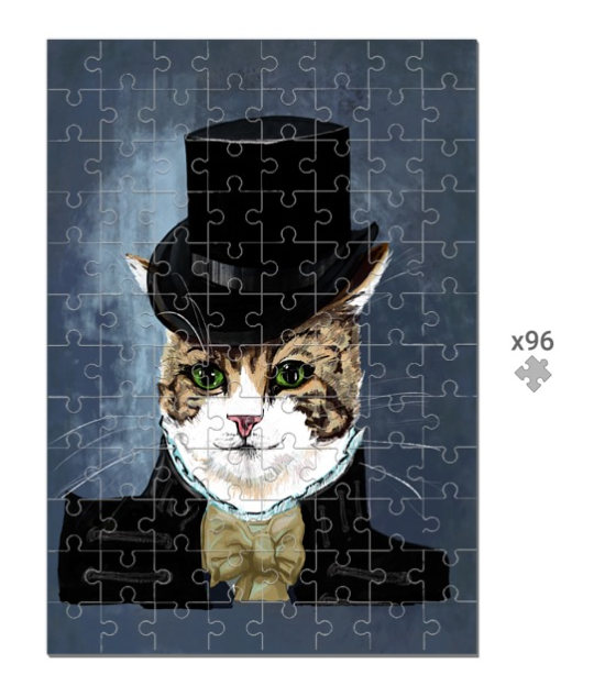 Jigsaw Puzzle - Gentleman Cat