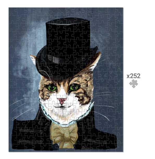 Jigsaw Puzzle - Gentleman Cat