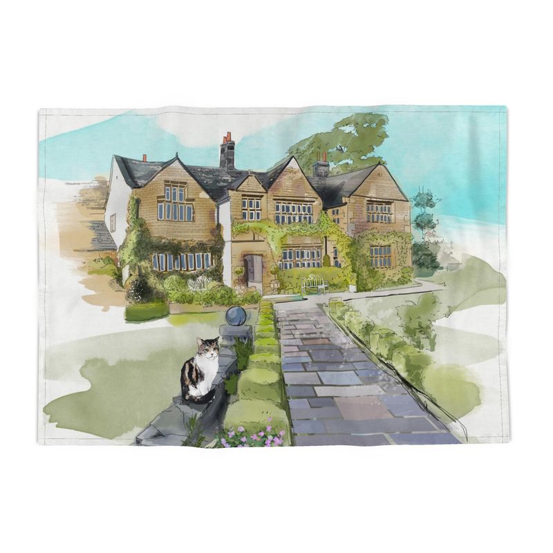 Holdsworth House Tea Towel - Jo Bird feat Eric
