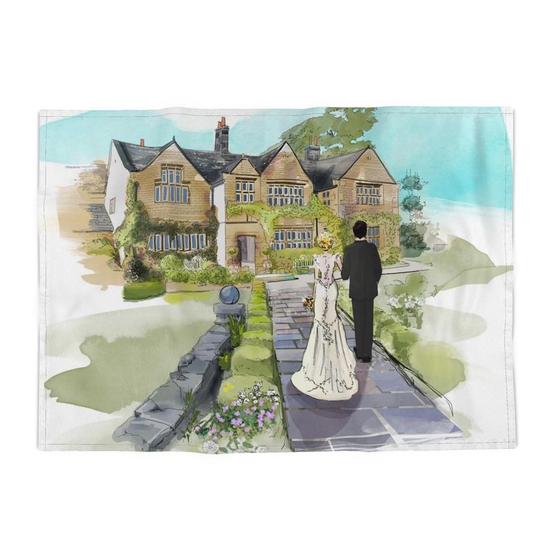 Holdsworth House Tea Towel - Jo Bird