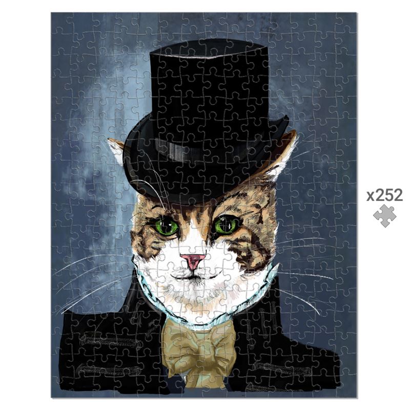 Jigsaw Puzzle - Gentleman Cat