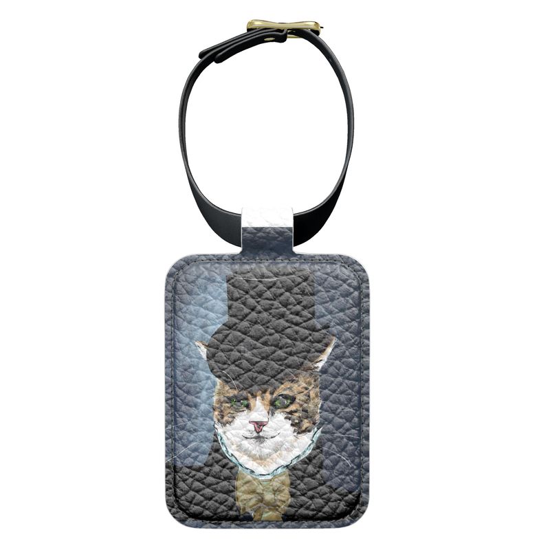 Luggage Tag - Gentleman Cat