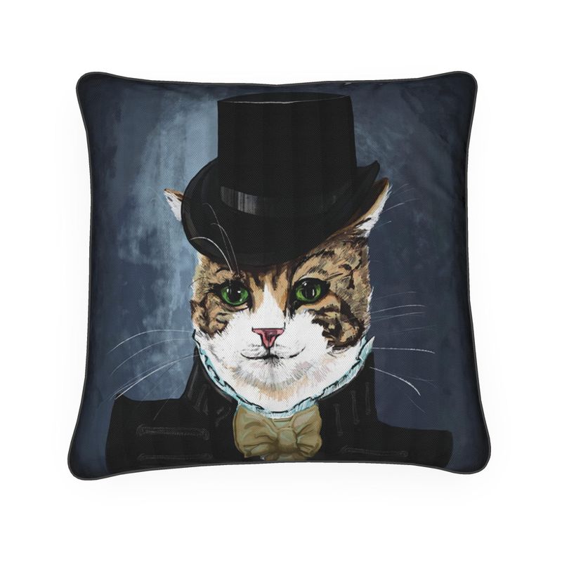 Gentleman Cat Cushion